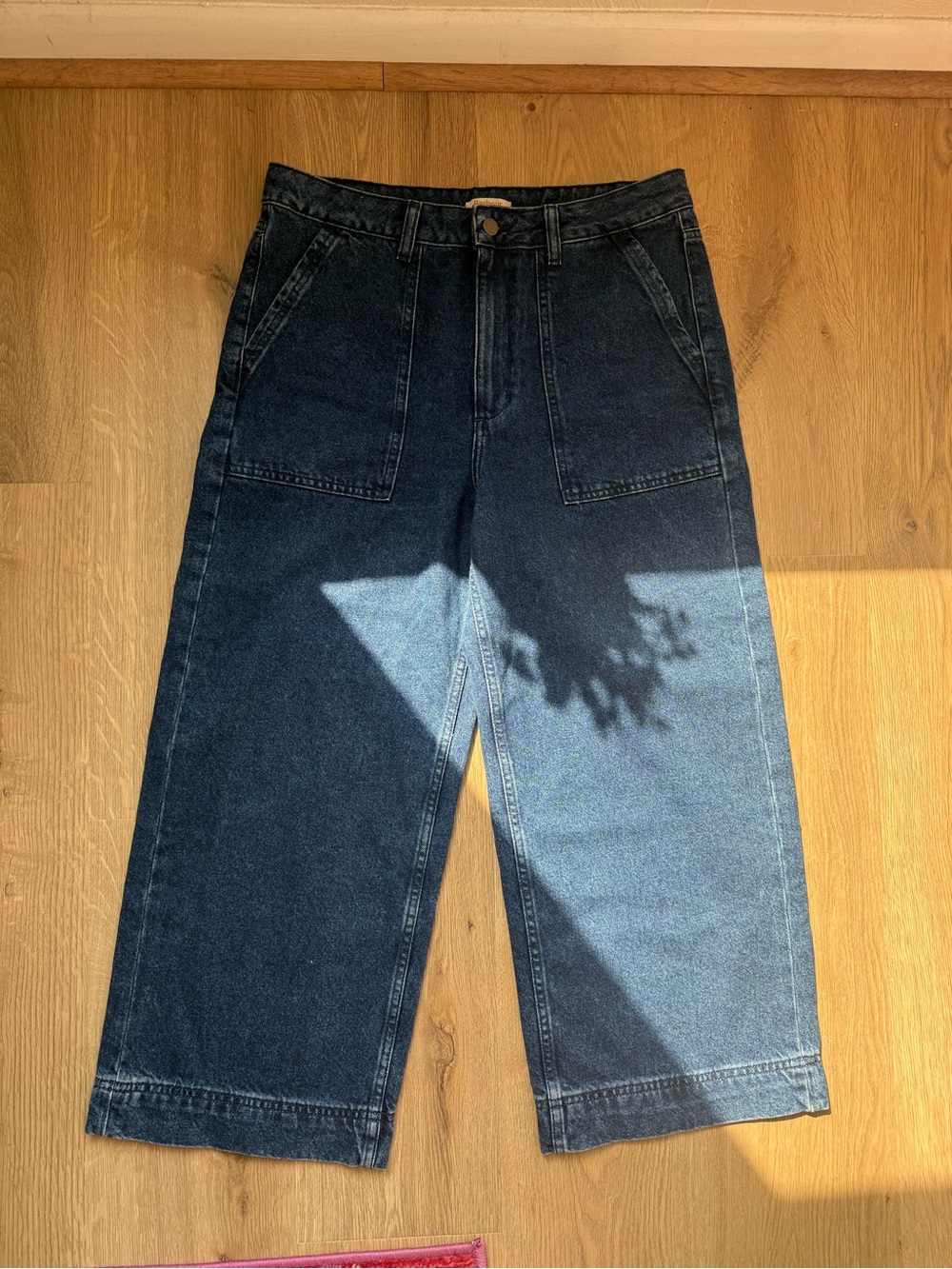 Barbour Southport Wide Leg Cropped Jean